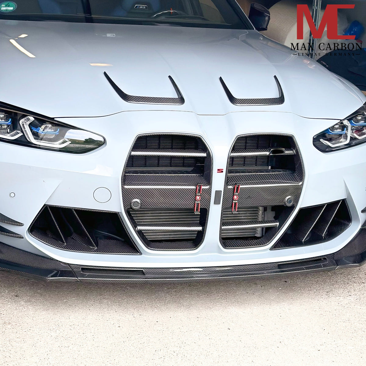 Dry Carbon Lufteinlässe Front für BMW M3 G80 G81 / M4 G82 G83 - VR   Max Carbon