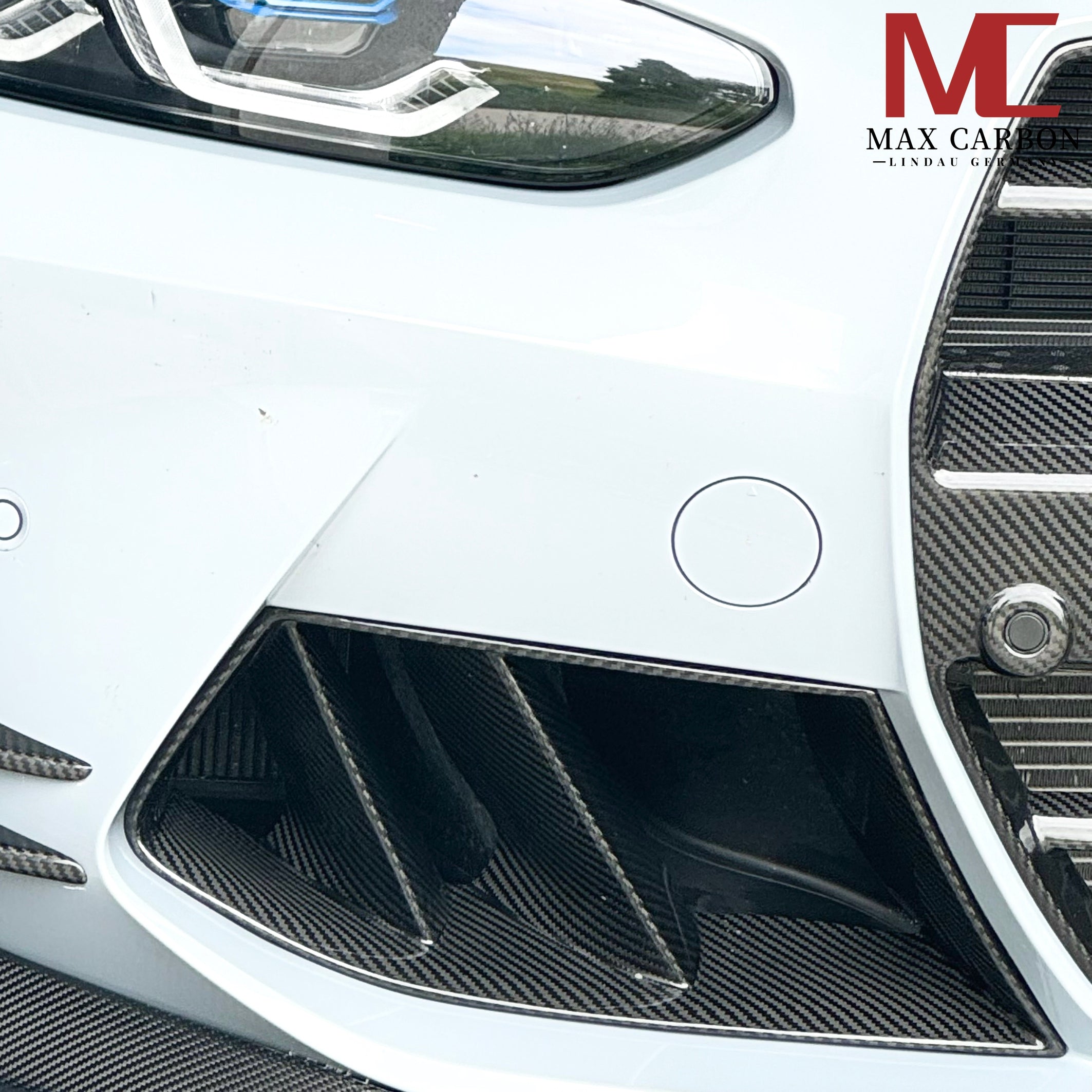 Dry Carbon Lufteinlässe Front für BMW M3 G80 G81 / M4 G82 G83 - VR   Max Carbon