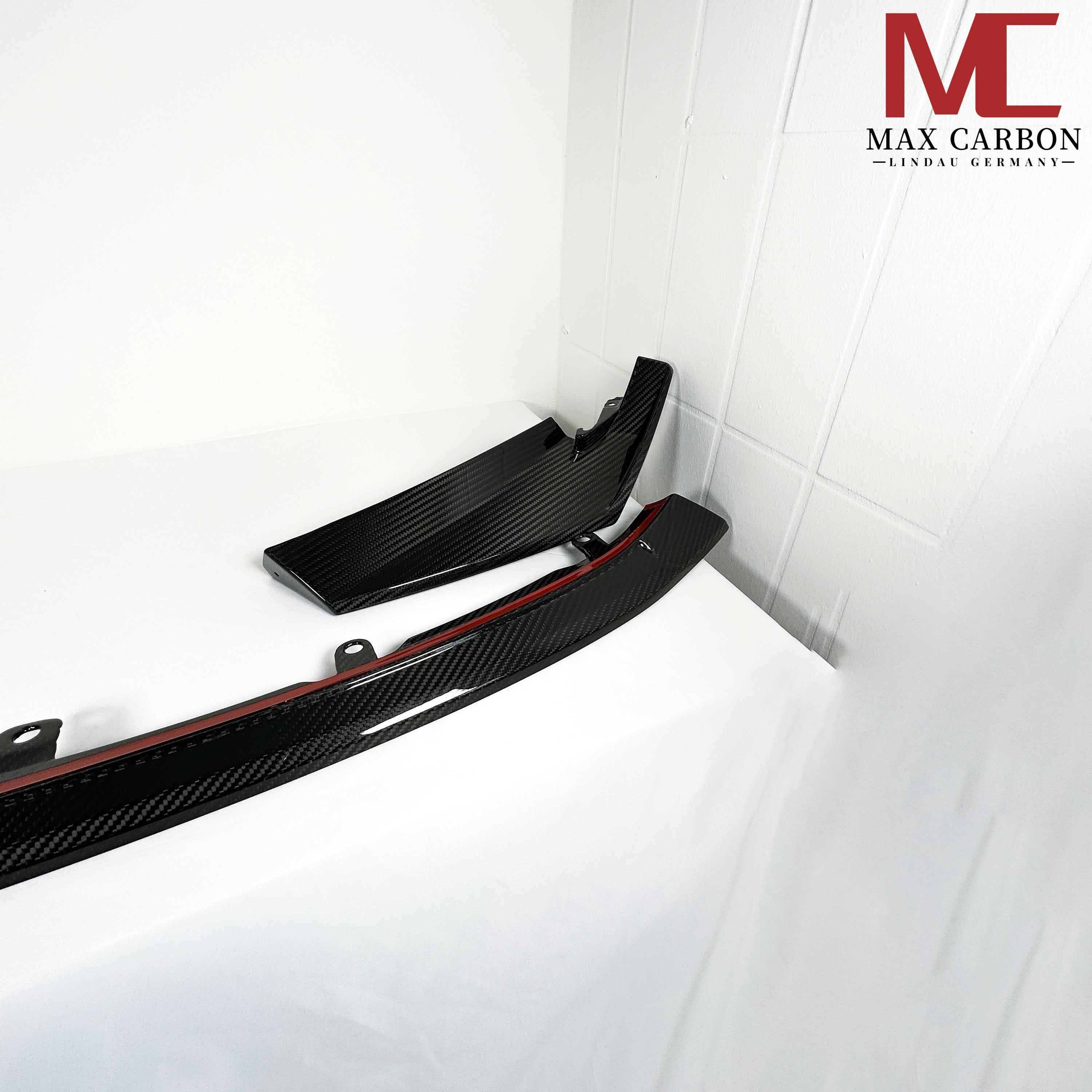 Dry Carbon Frontlippe für BMW M3 G80 G81 / M4 G82 G83 CSL mit Teiletypgenehmigung (TTG)   Max Carbon