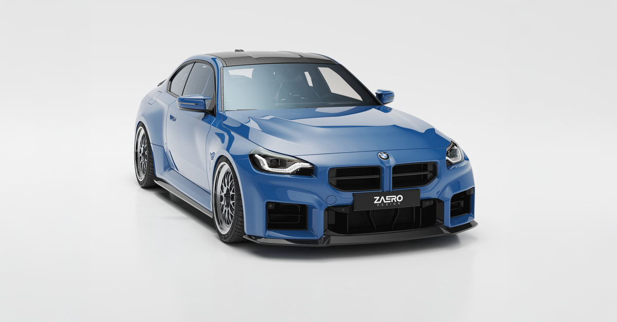 Zaero EVO-S Frontlippe passend für BMW M2 G87 – Detail