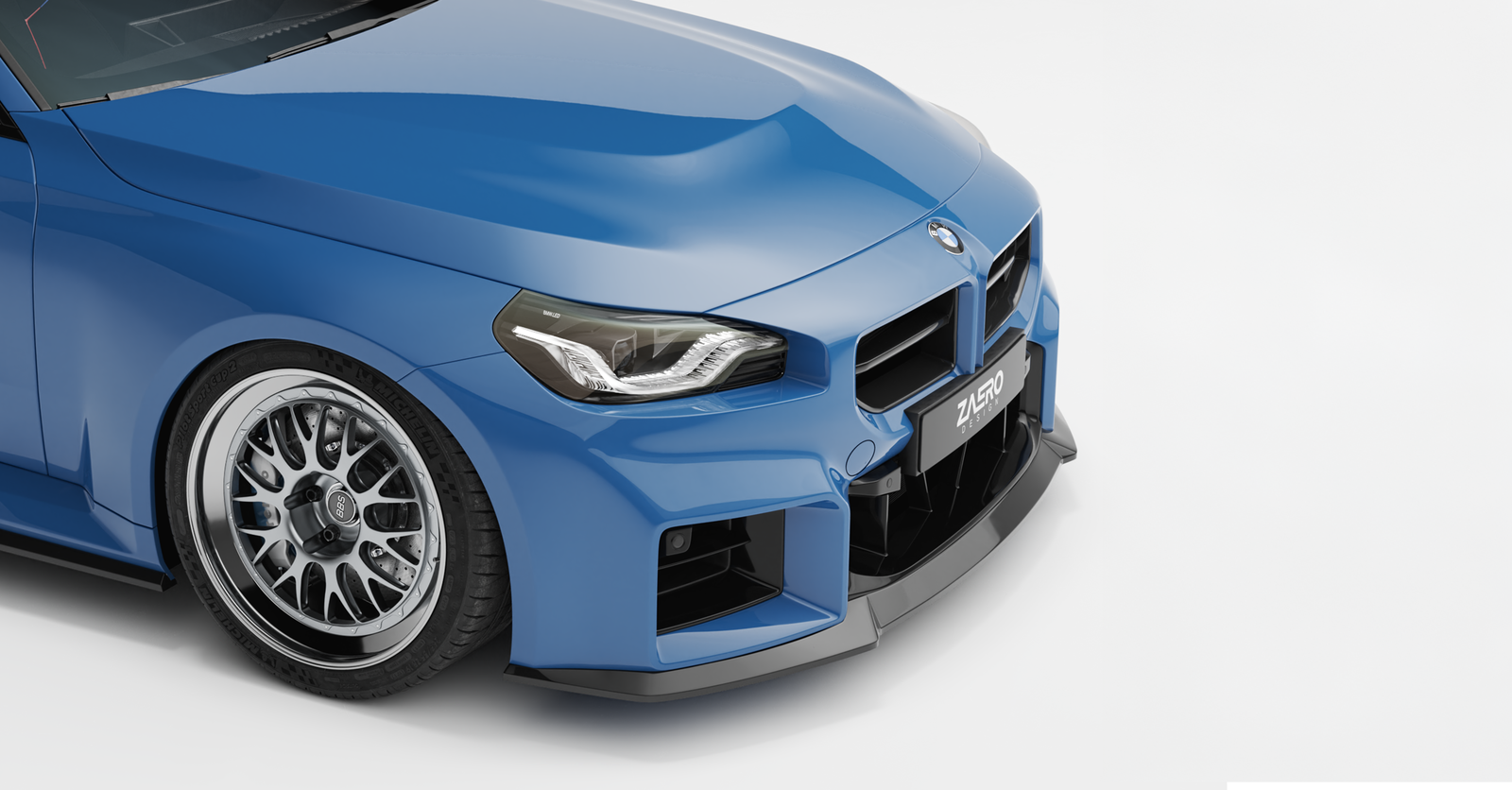 Frontlippe passend für BMW M2 G87 – Gesamtansicht Front