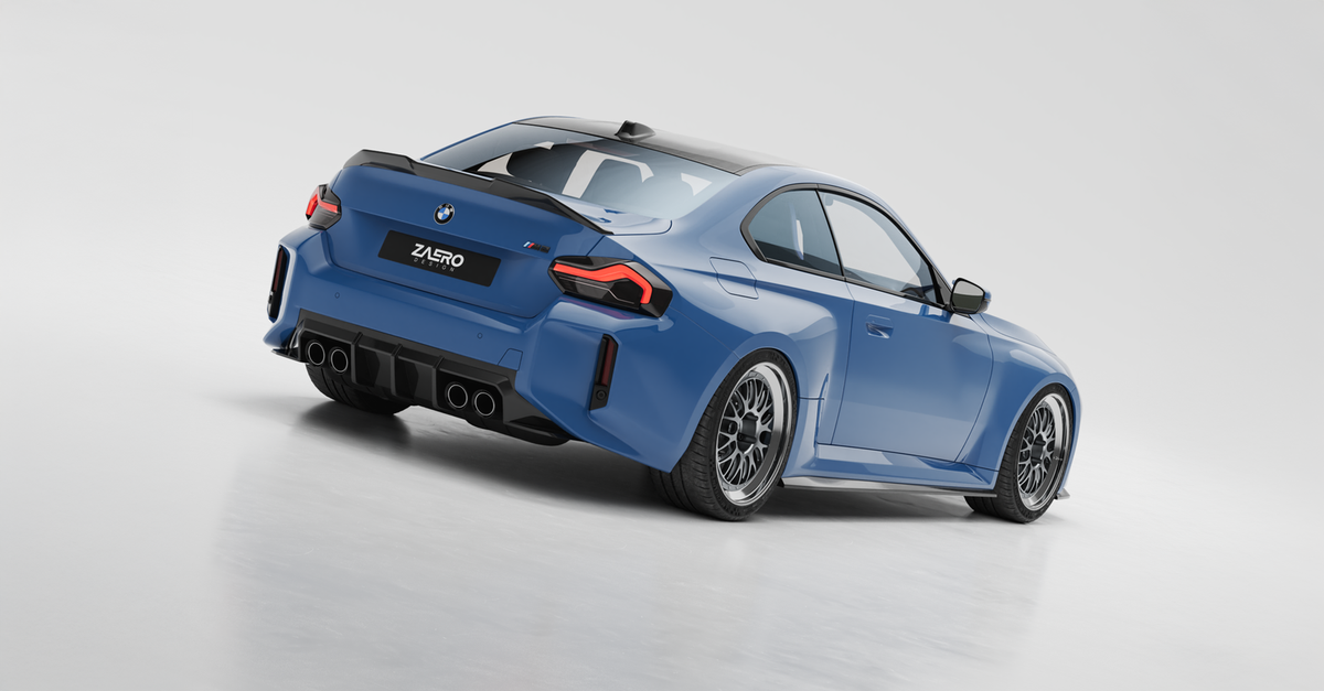 Zaero EVO-S Diffusor passend für BMW M2 G87 – Nahaufnahme