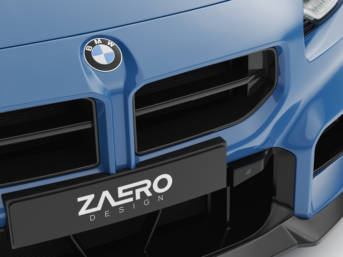Zaero Design EVO-S Frontgrill passend für BMW M2 G87 – Frontansicht