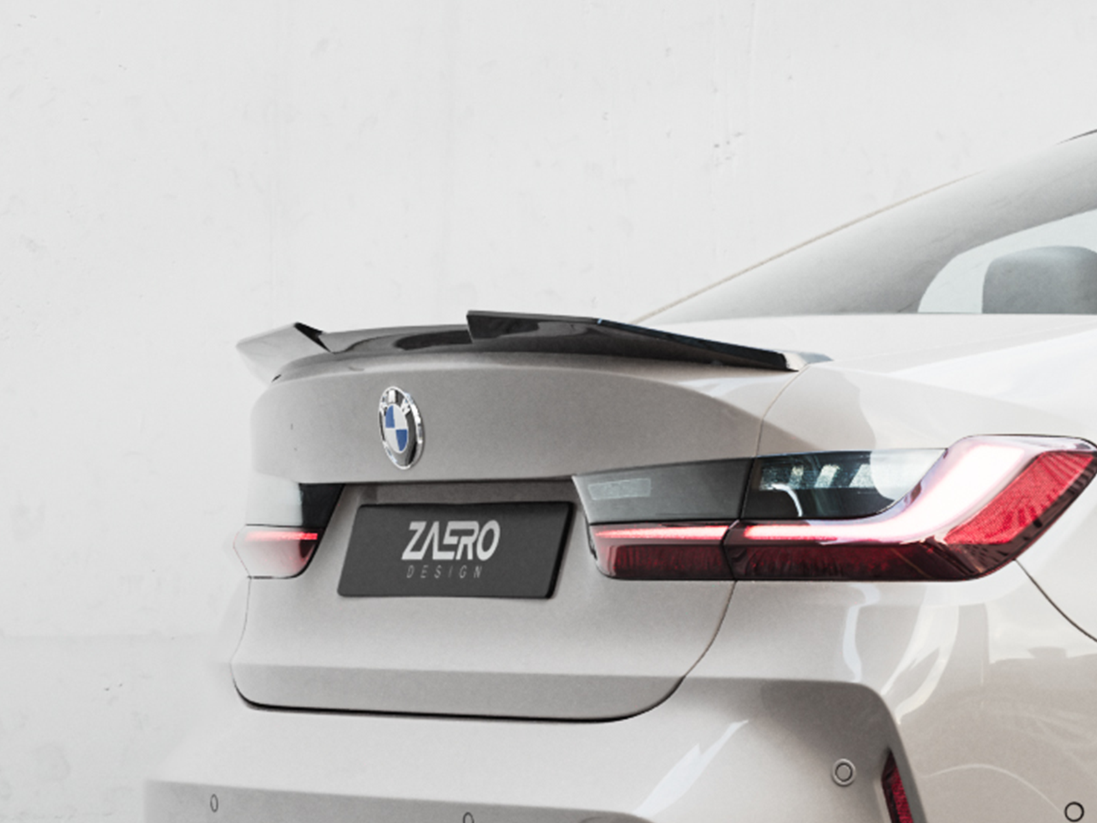Zaero Design EVO-S Heckspoiler passend für BMW M3 G80 & 3er G20 – Heckansicht