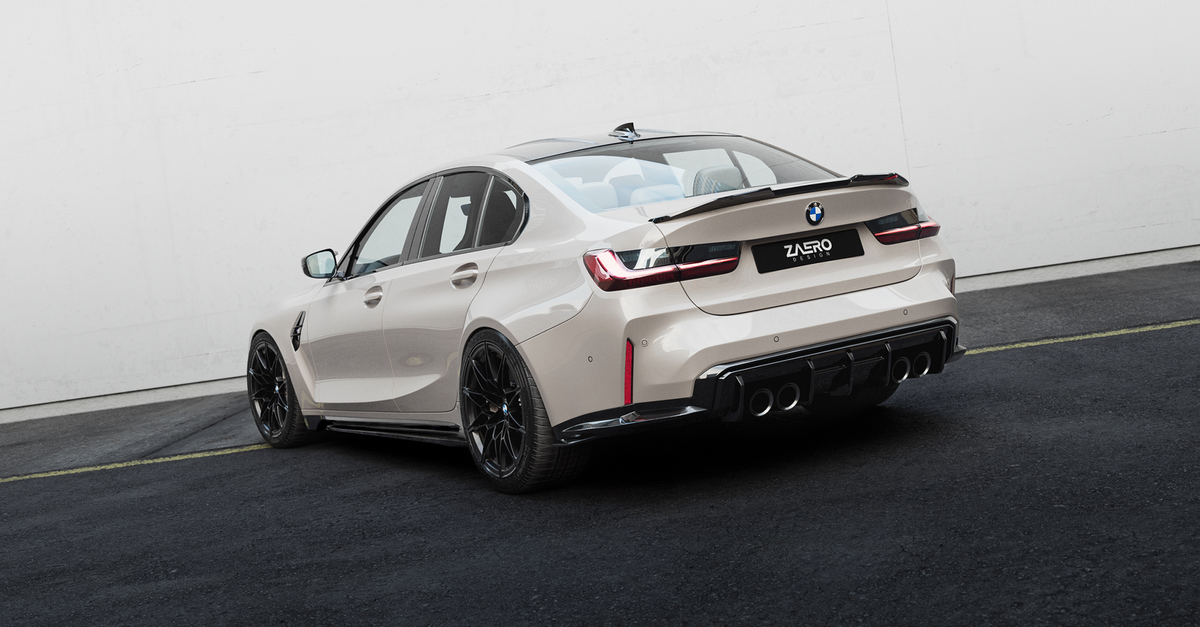 Heckspoiler passend für BMW M3 G80 & 3er G20 – Heckdetail