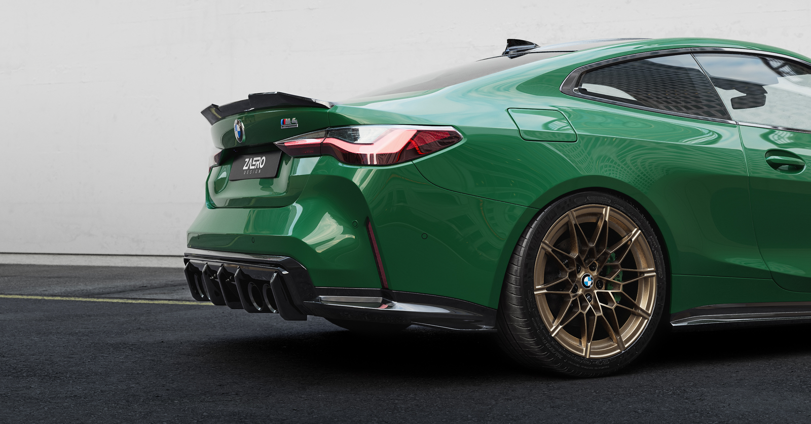 Zaero Heckspoiler passend für BMW M4 G82 – Heckdetail