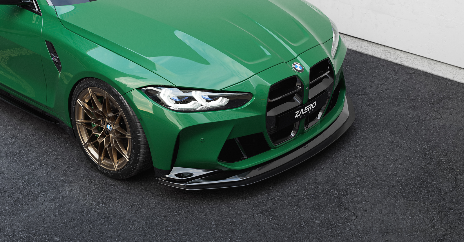 Zaero Frontgrill Nieren passend für BMW M3 M4 G8X – Frontdetail