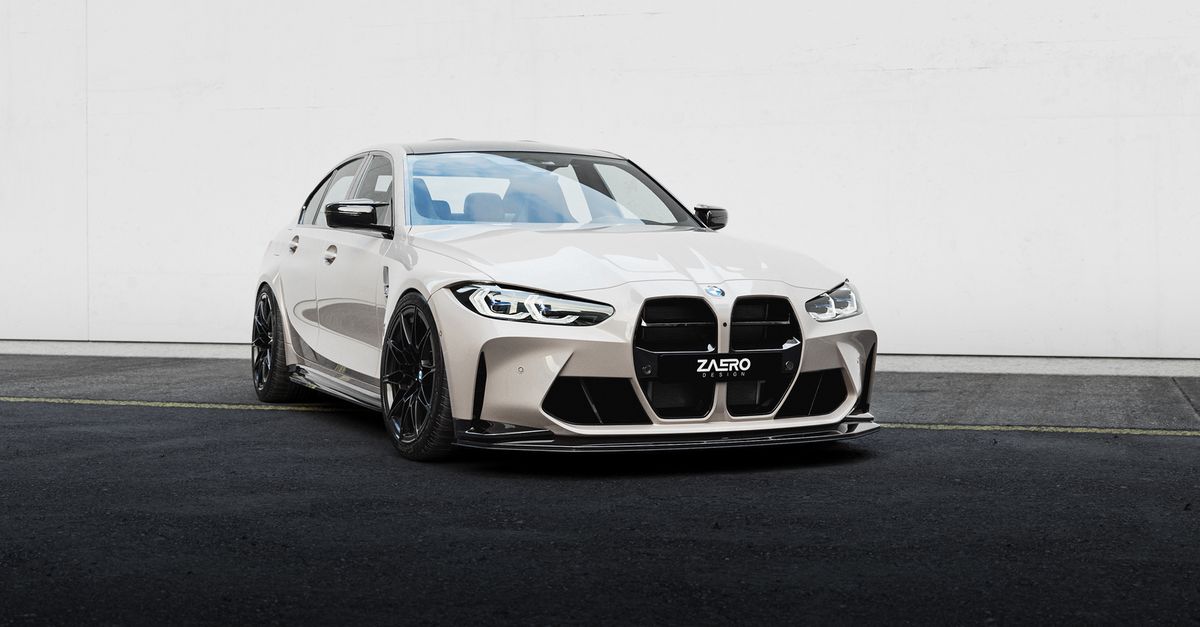 EVO-S Frontgrill Nieren passend für BMW M3 M4 G8X – Nahaufnahme