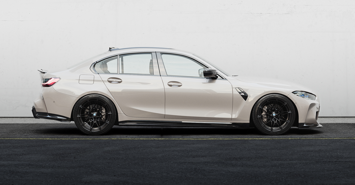 Seitenschweller passend für BMW M3 G80 G81 – Detailansicht