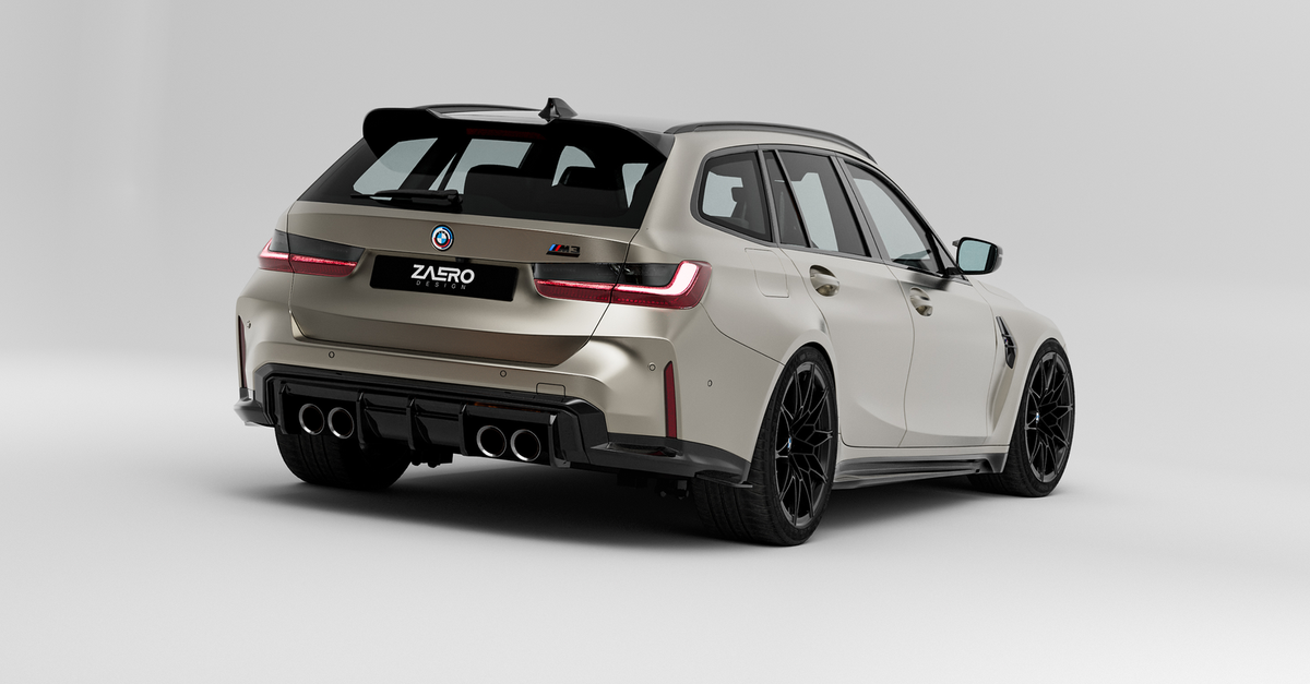 Seitenschweller passend für BMW M3 G80 G81 – Nahaufnahme