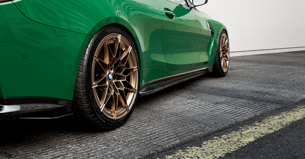 EVO-S Seitenschweller passend für BMW M4 G82 G83 in Glanzschwarz
