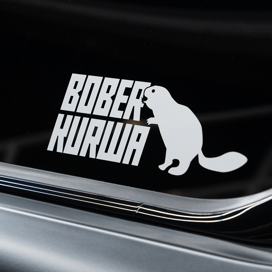 BOBER KURWA STICKER   FLOW DOWN®