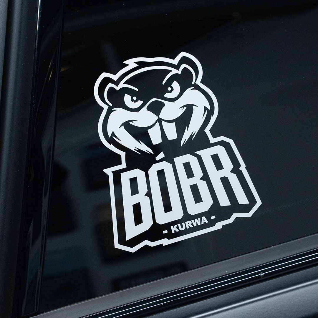 BOBR KURWA STICKER   FLOW DOWN®