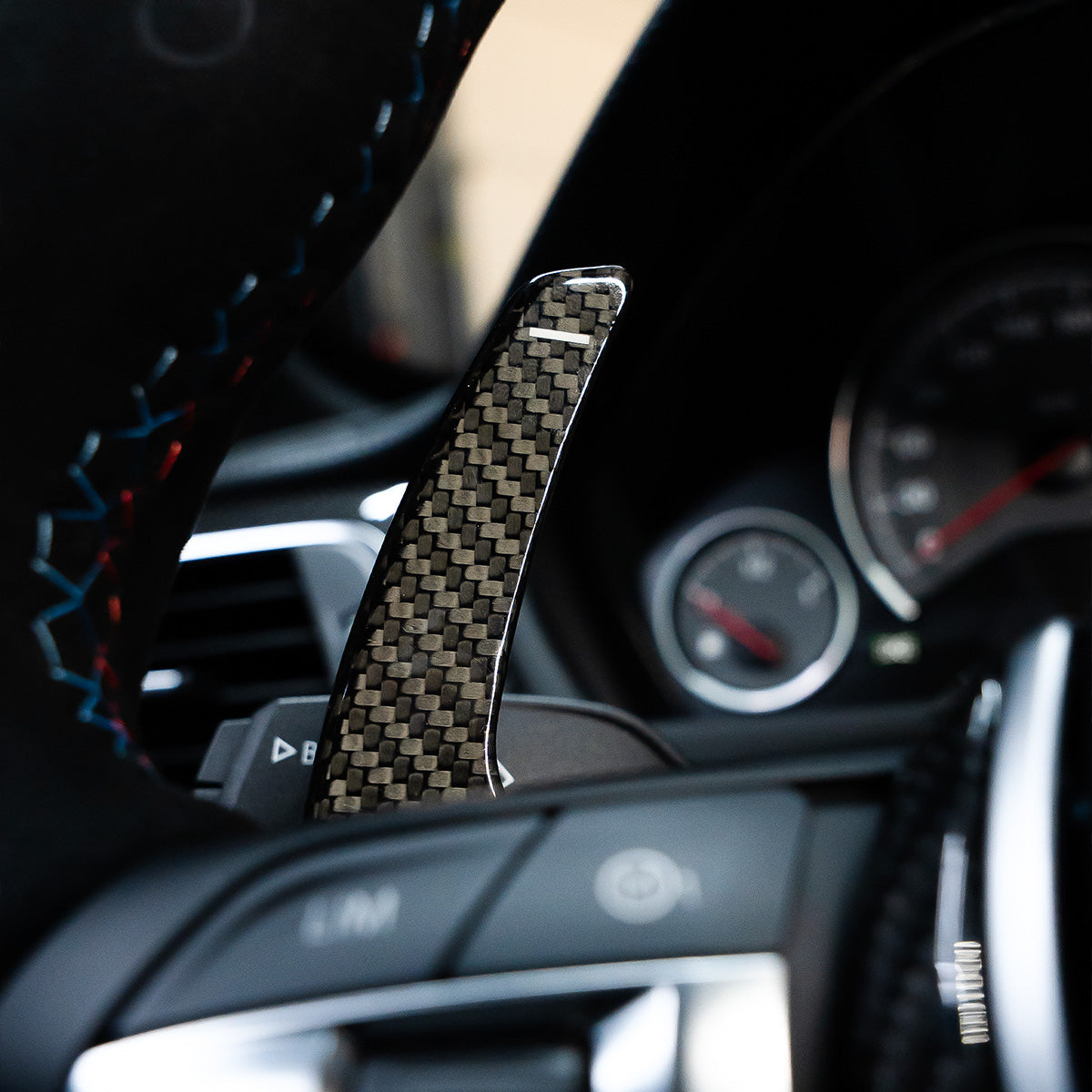 Carbon Schaltwippen V.3 für BMW M2/M3/M4 (F- und G-Reihe)   FLOW DOWN®