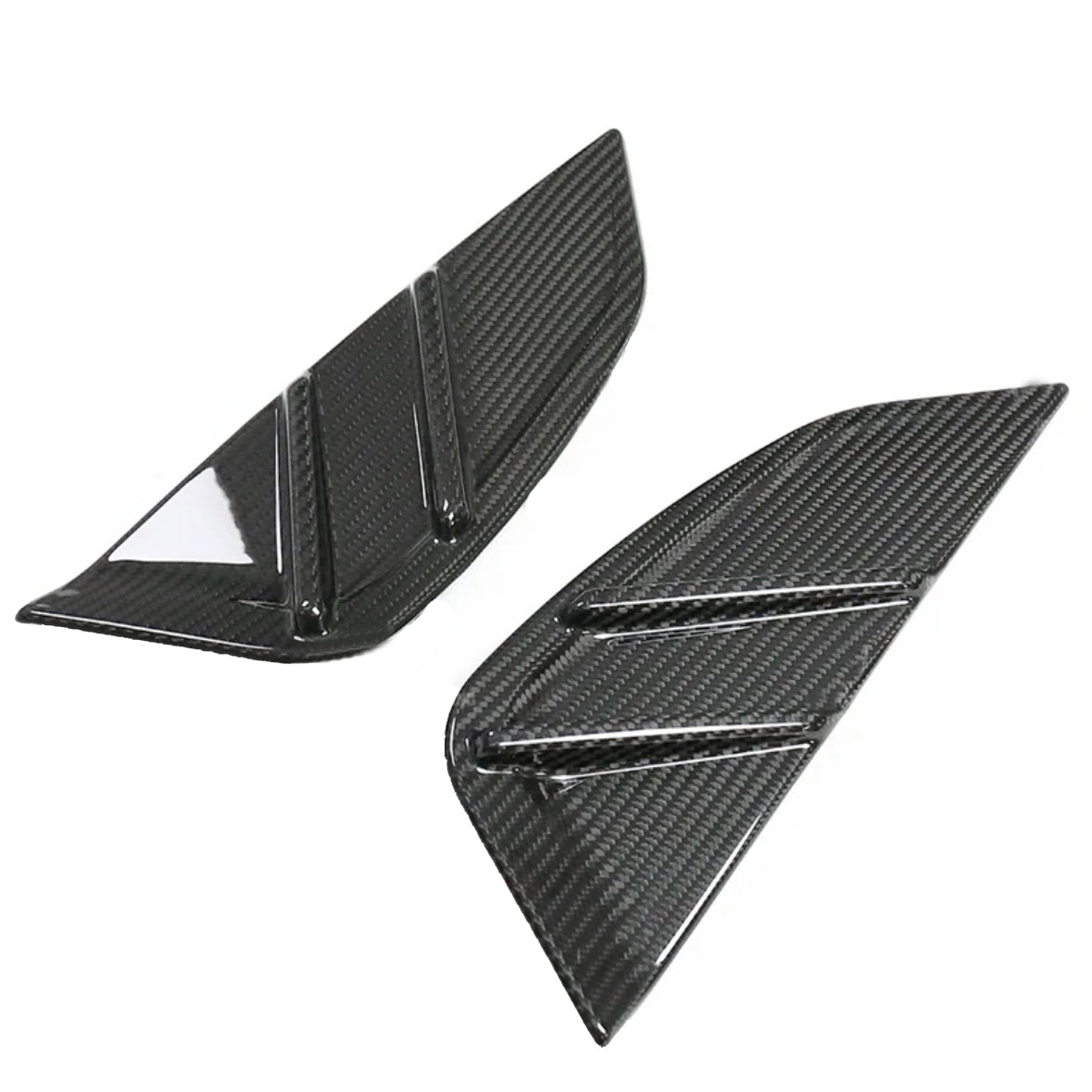 Carbon Seitenembleme aus PrePreg Carbon Austausch für BMW M3/M4 (G80/G81/G82/G83)   FLOW DOWN®