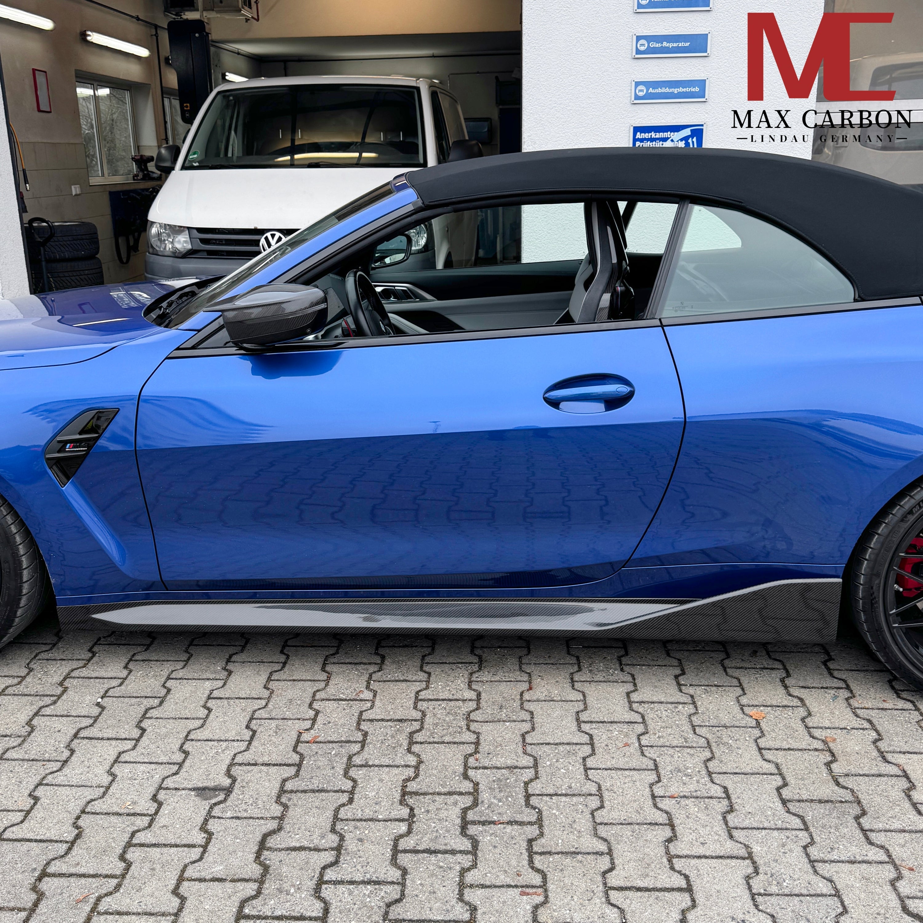 Dry Carbon Seitenschweller für BMW M4 G82 G83 mit Teiletypgenehmigung (TTG)   Max Carbon