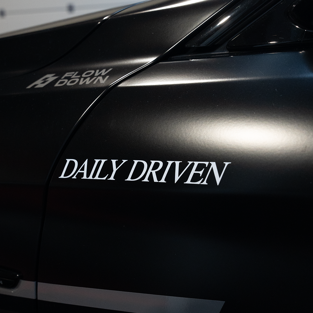 DAILY DRIVEN STICKER   FLOW DOWN®