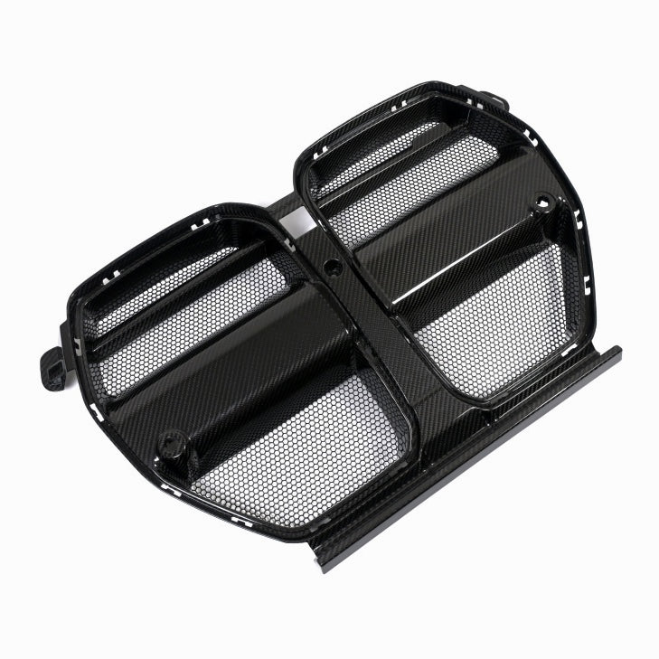 Dry Carbon Kühlergrill Nieren für BMW M3 G80 G81 M4 G82 G83   Max Carbon