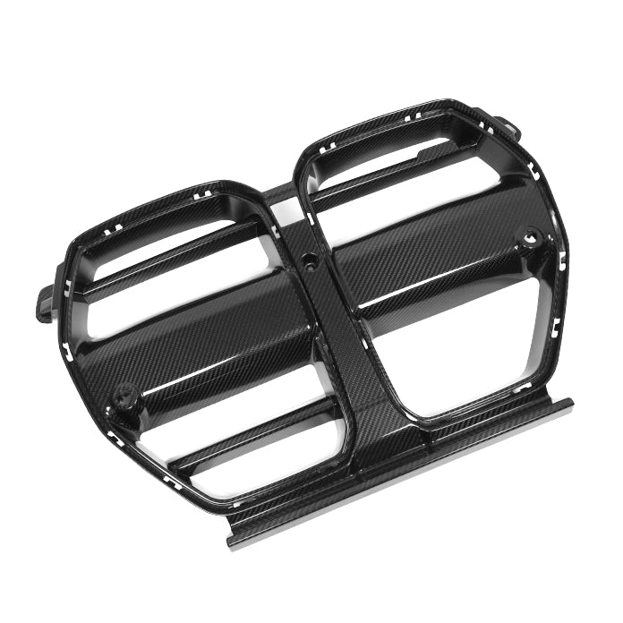 Dry Carbon Kühlergrill Nieren passend für BMW M3 G80 G81 M4 G82 G83   Max Carbon