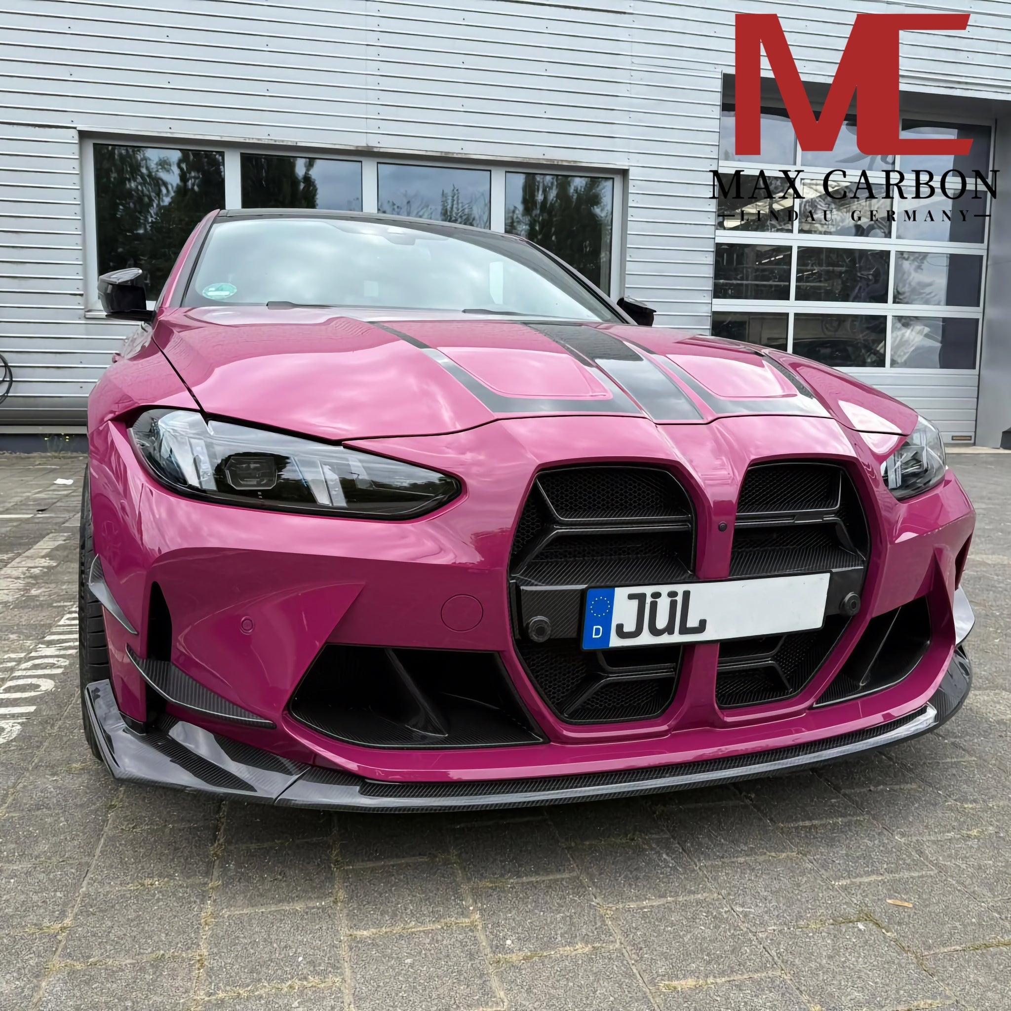 Dry Carbon Frontlippe für BMW M3 G80 G81 / M4 G82 G83 CSL mit Teiletypgenehmigung (TTG)   Max Carbon