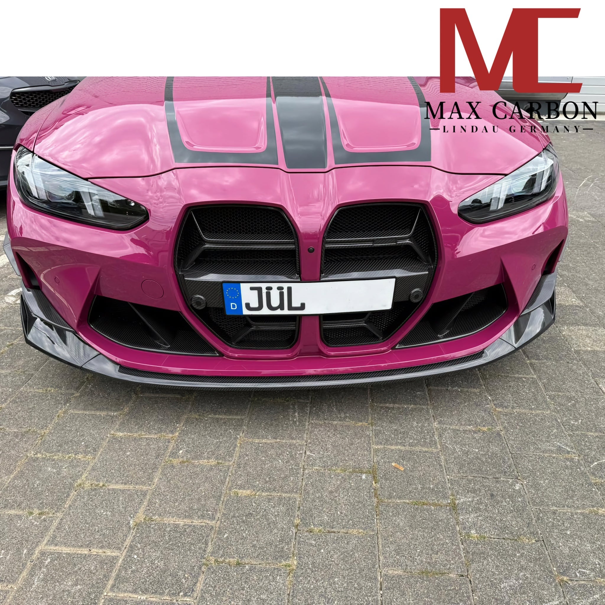 Dry Carbon Frontlippe für BMW M3 G80 G81 / M4 G82 G83 CSL mit Teiletypgenehmigung (TTG)   Max Carbon