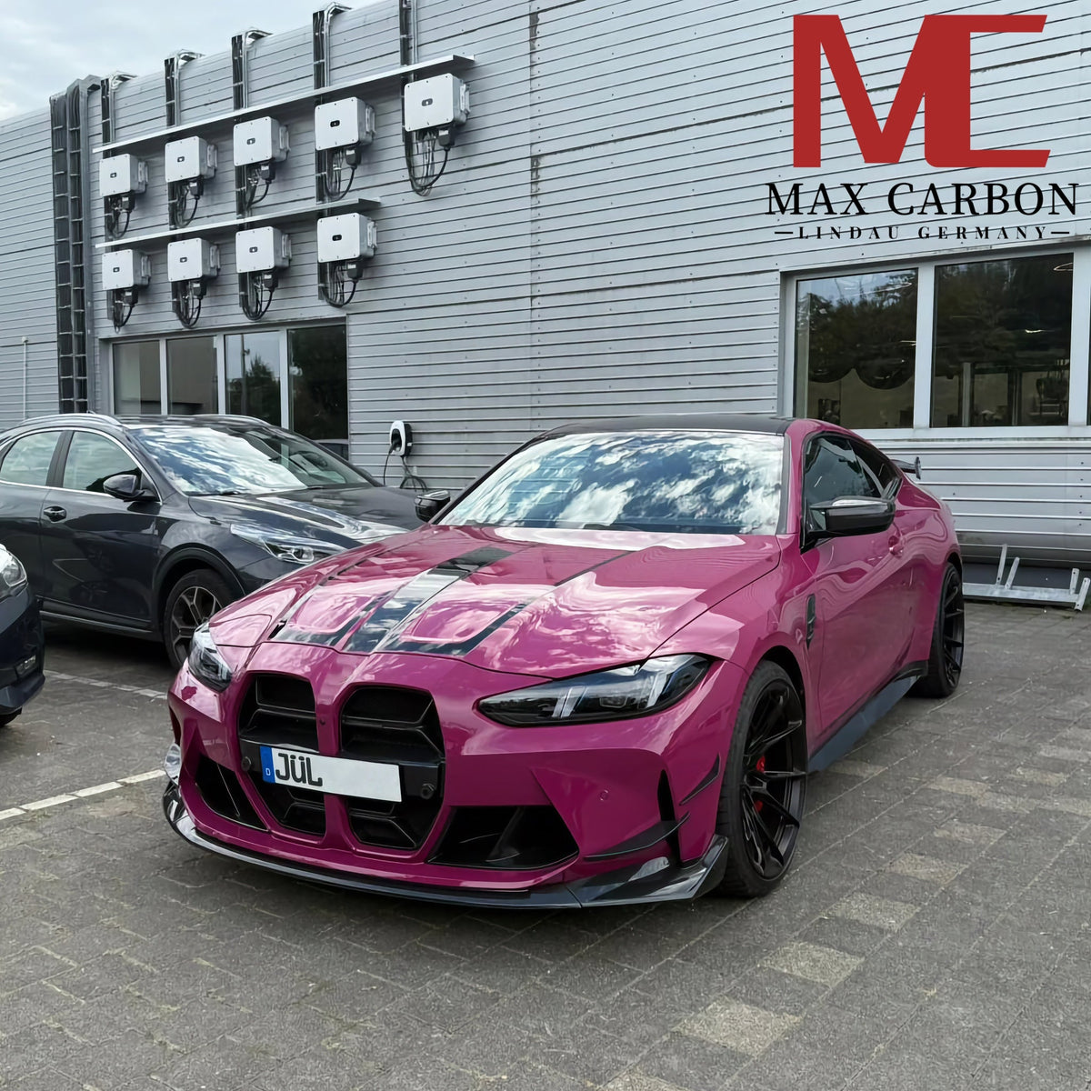 Dry Carbon Frontlippe für BMW M3 G80 G81 / M4 G82 G83 CSL mit Teiletypgenehmigung (TTG)   Max Carbon