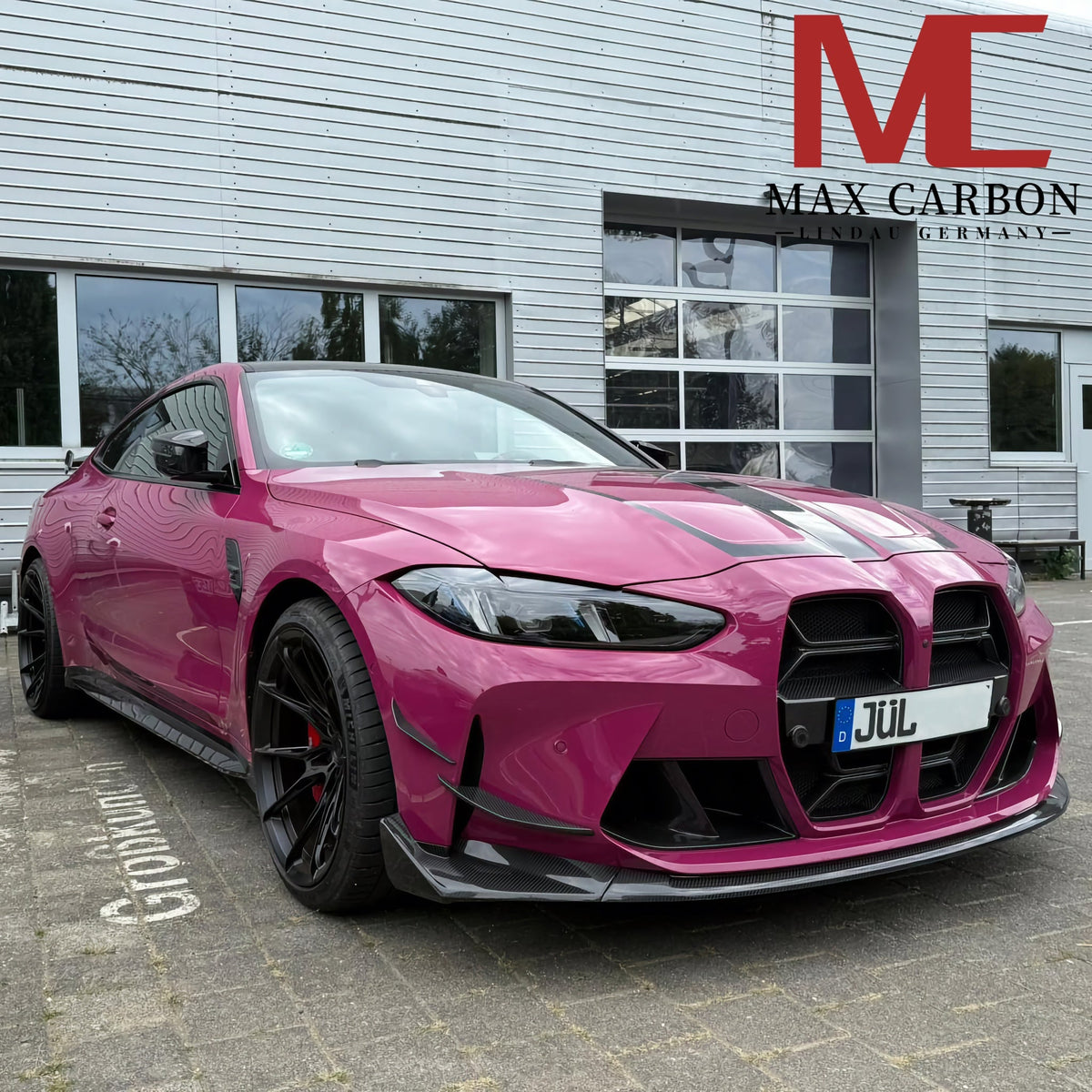 Dry Carbon Frontlippe für BMW M3 G80 G81 / M4 G82 G83 CSL mit Teiletypgenehmigung (TTG)   Max Carbon