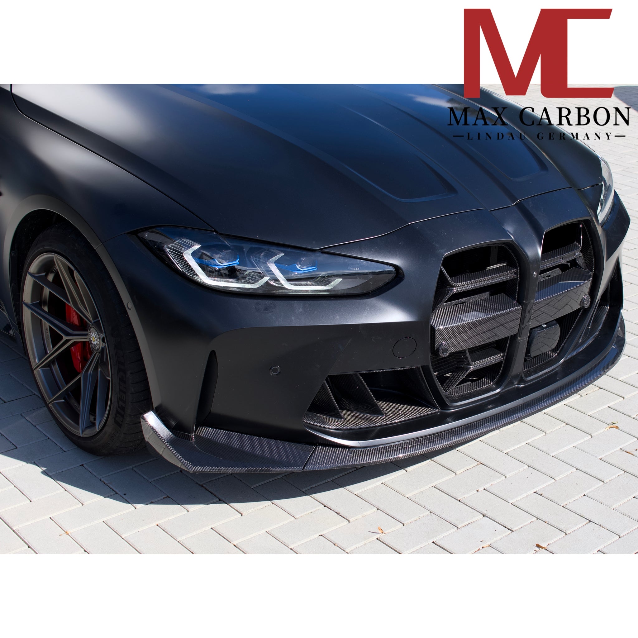 Dry Carbon Kühlergrill Nieren für BMW M3 G80 G81 / M4 G82 G83 CSL   Max Carbon