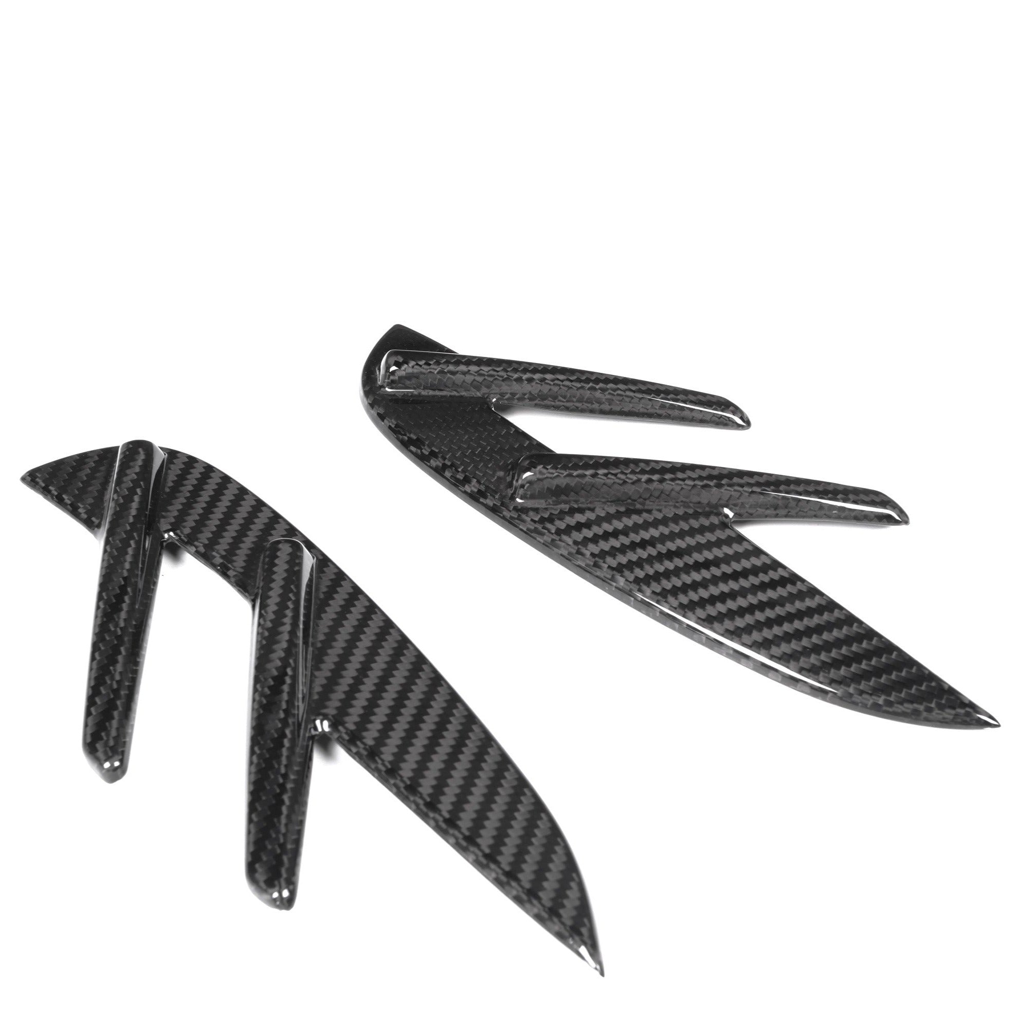 Carbon Seitenembleme aus PrePreg Carbon für BMW M3 (G80/G81)   FLOW DOWN®