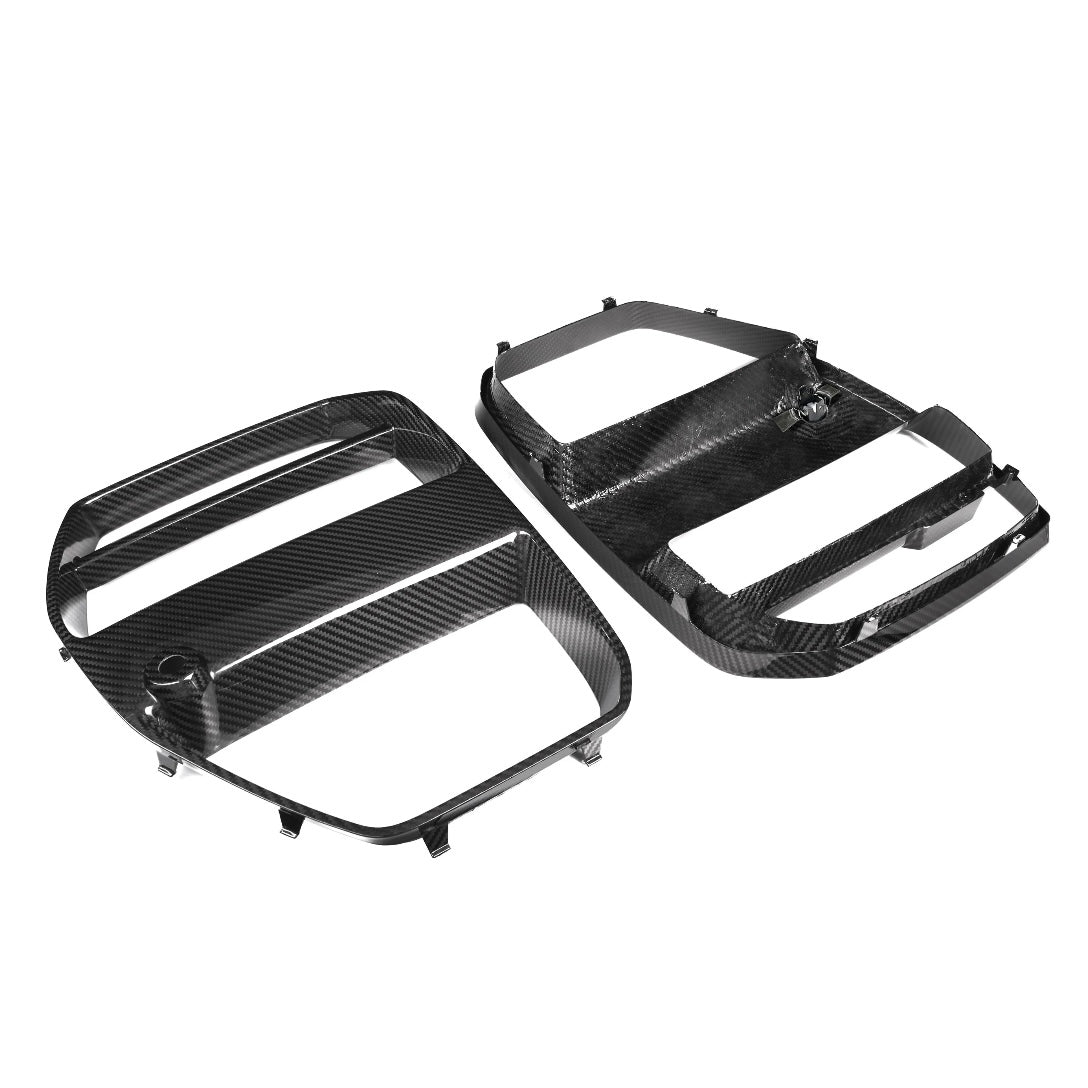 Frontgrill V Style aus PrePreg Carbon für BMW M3/M4 (G80/G81/G82/G83)   FLOW DOWN®