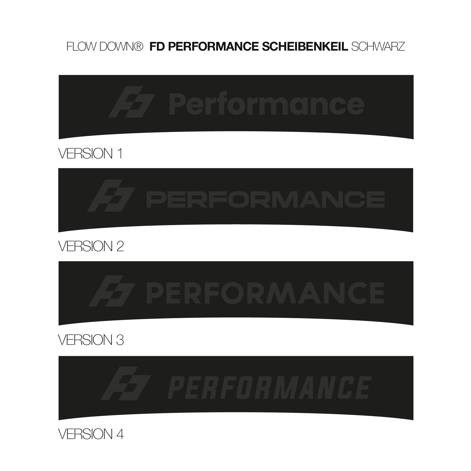 FLOW DOWN® FD Performance Scheibenkeil   FLOW DOWN®
