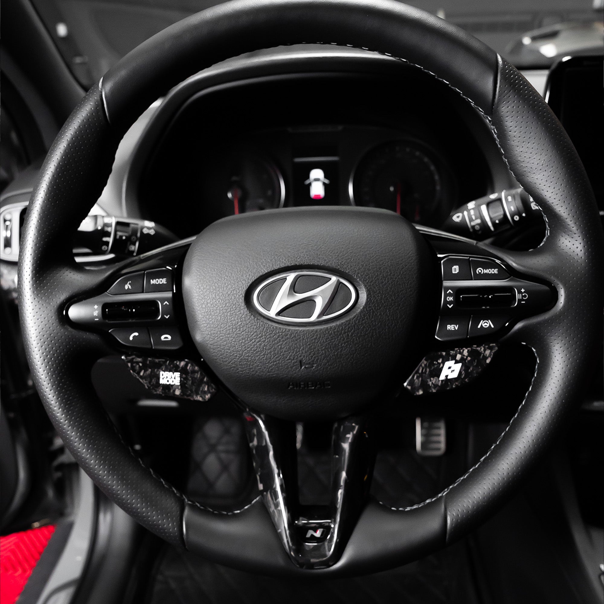 Carbon Lenkradspange für Hyundai I20N/I30N/Kona N   NTECHNIKS