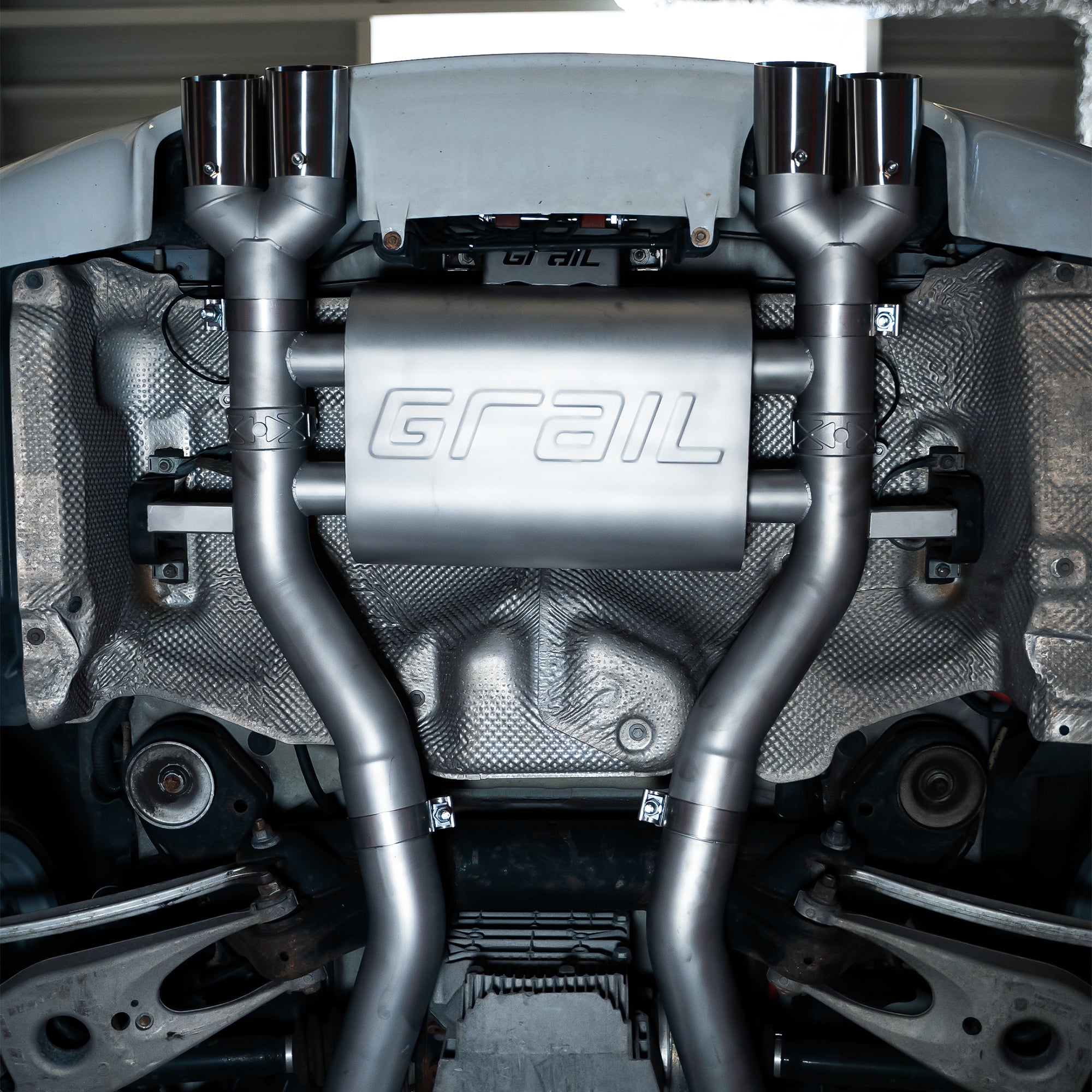 Grail Abgasanlage passend für BMW M3 E90 / E92 / E93 (S65 V8) – Klappenanlage   Grail