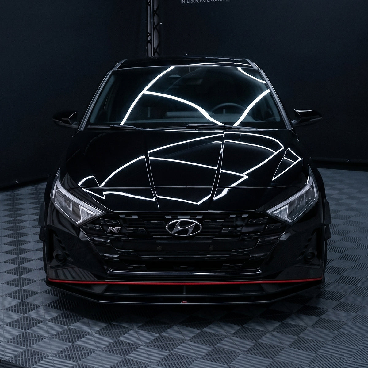 Magnet Kennzeichenhalter passend für Hyundai I20N   FLOW DOWN®