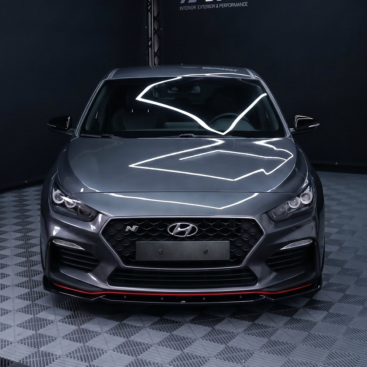 Magnet Kennzeichenhalter passend für Hyundai I30N VFL   FLOW DOWN®