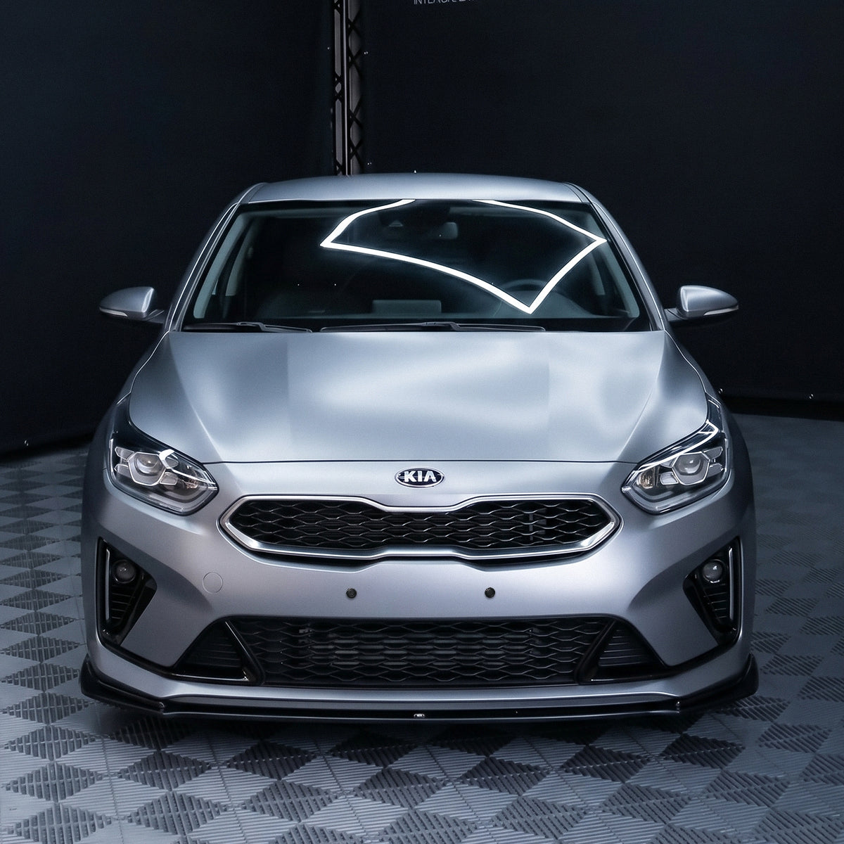 Magnet Kennzeichenhalter passend für Kia ProCeed GT   FLOW DOWN®