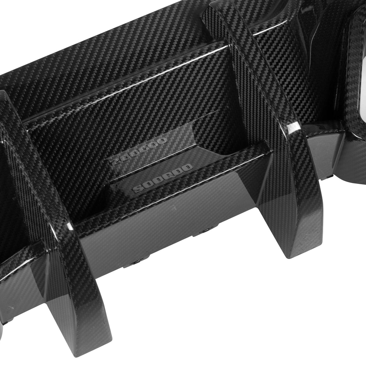 3-Teiliger Diffusor aus PrePreg Carbon für BMW M2 G87   FLOW DOWN®