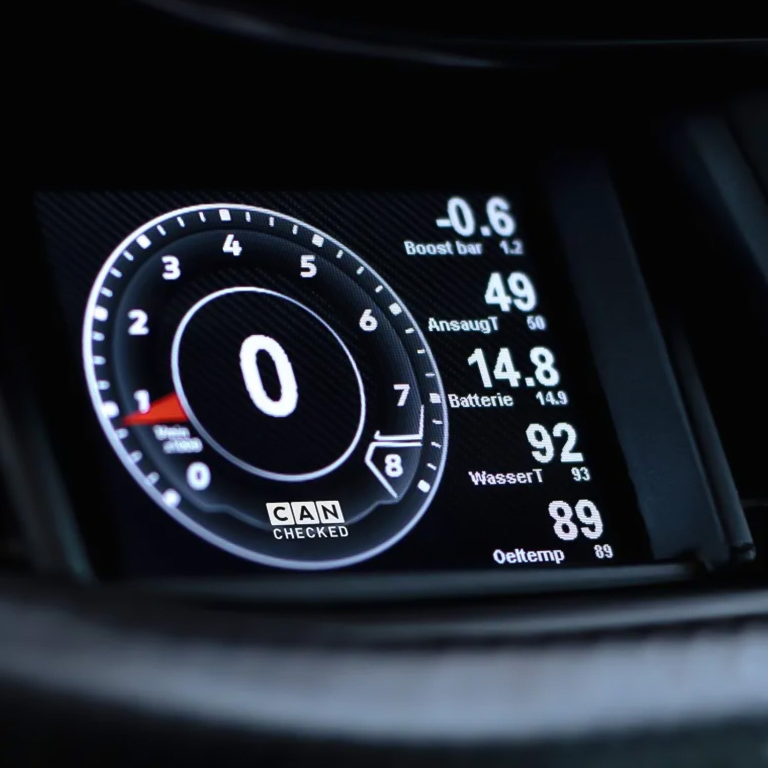 CANchecked Display für Hyundai I30N Gen.2   CAN Checked