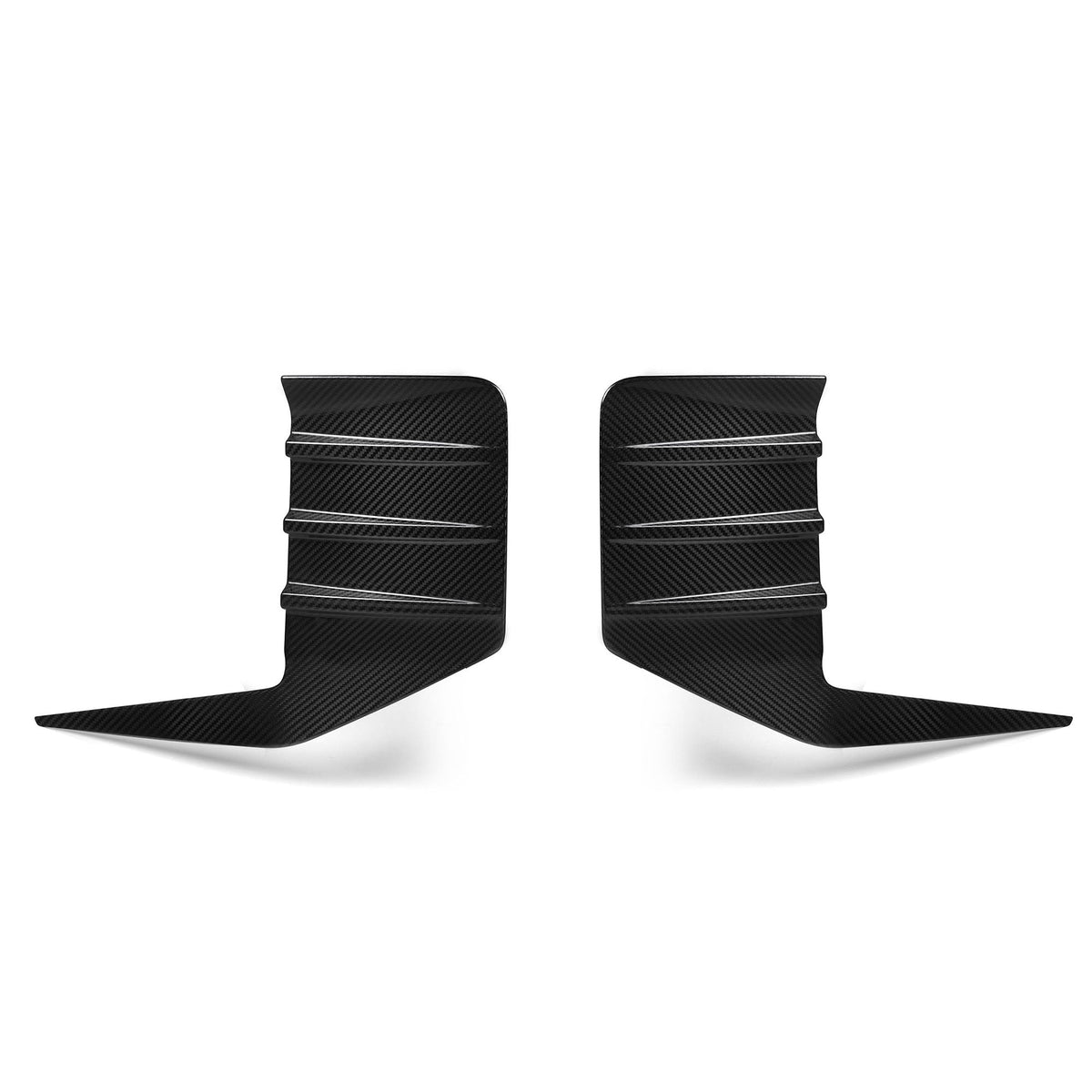 Canards hinten aus PrePreg Carbon für BMW M2 G87   FLOW DOWN®