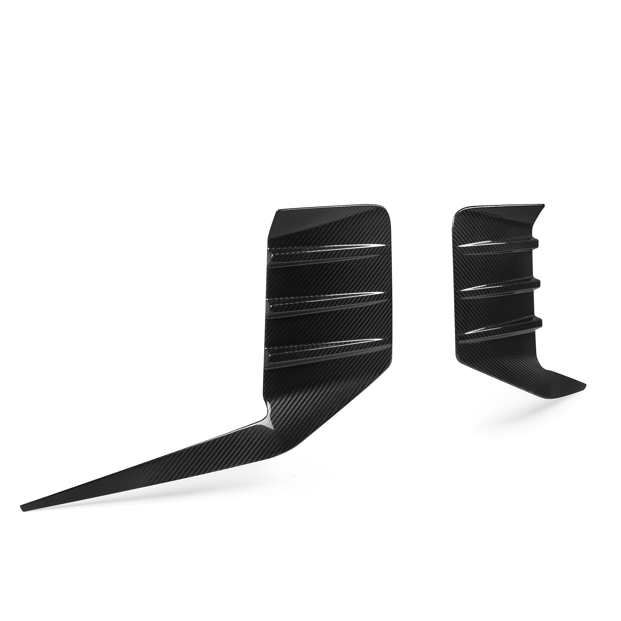 Canards hinten aus PrePreg Carbon für BMW M2 G87   FLOW DOWN®