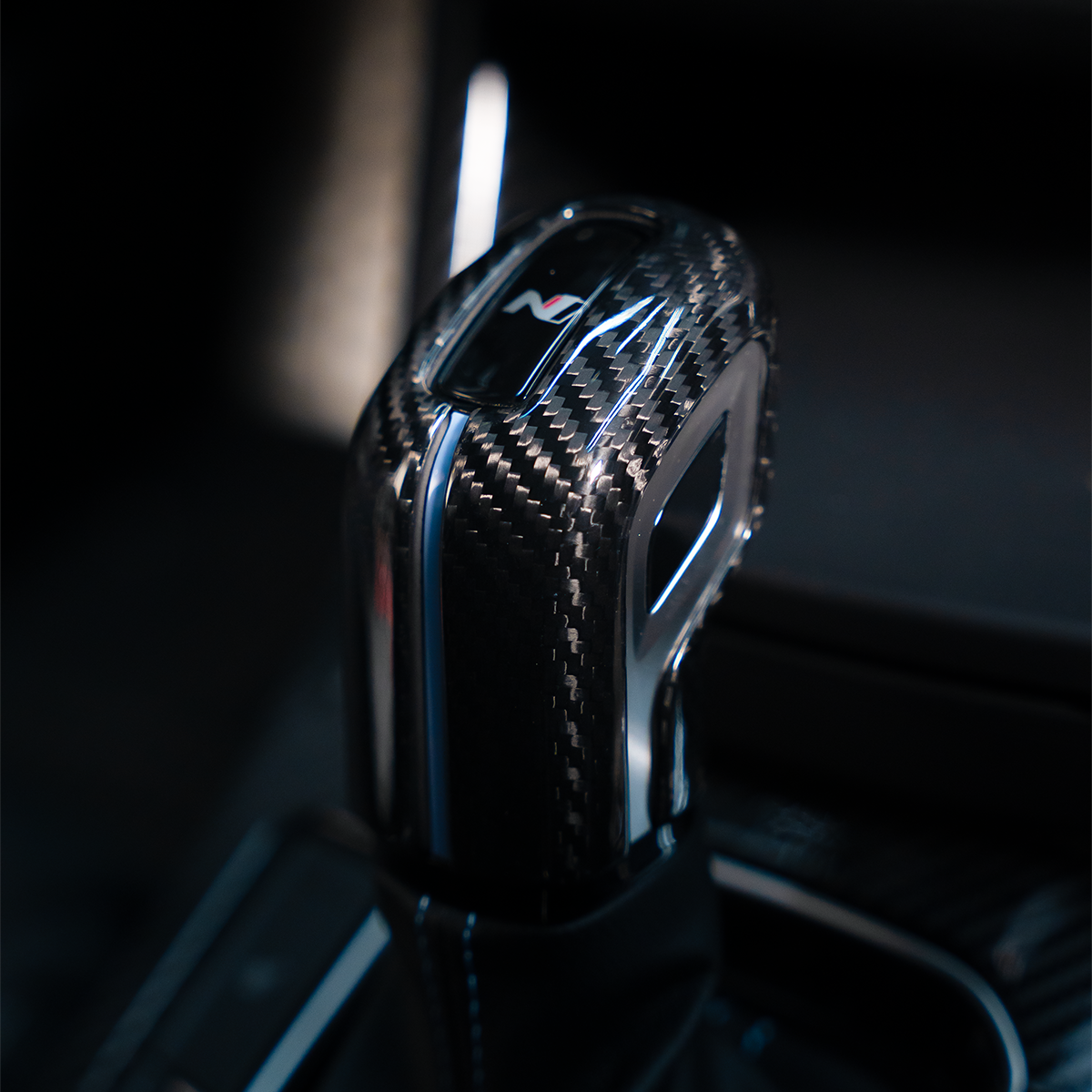 Carbon Schaltknauf Cover für Hyundai I30N / Kona N - FLOW DOWN®