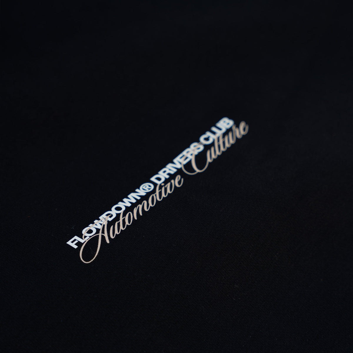 FLOW DOWN DRIVERS CLUB Oversize Hoodie 500gsm   FLOW DOWN®