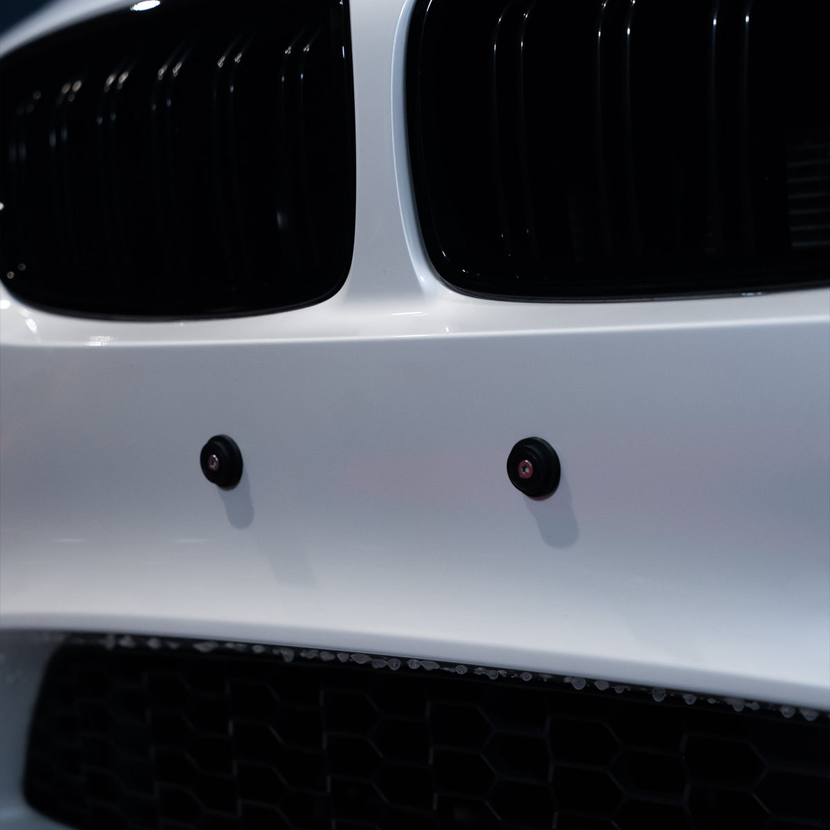 FLOW DOWN® Magnet-Kennzeichenhalter für BMW M2/M3/M4 (F87/F80/F82/F83) – Rahmenlose Kennzeichenhalter mit starken Magneten für eine unsichtbare, sichere und schnelle Befestigung. Ideal für Fotoshootings und ein sauberes Fahrzeug-Design. Kompatibel mit Alu- und 3D-Kennzeichen sowie internationalen Nummernschildern.