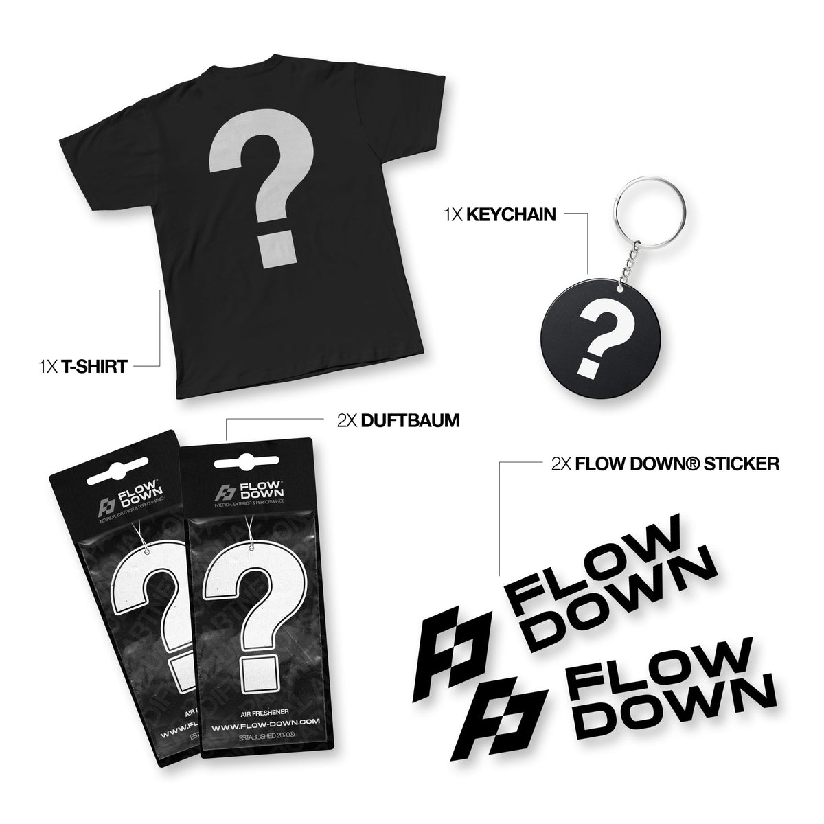Merchandise Paket V.1   FLOW DOWN®