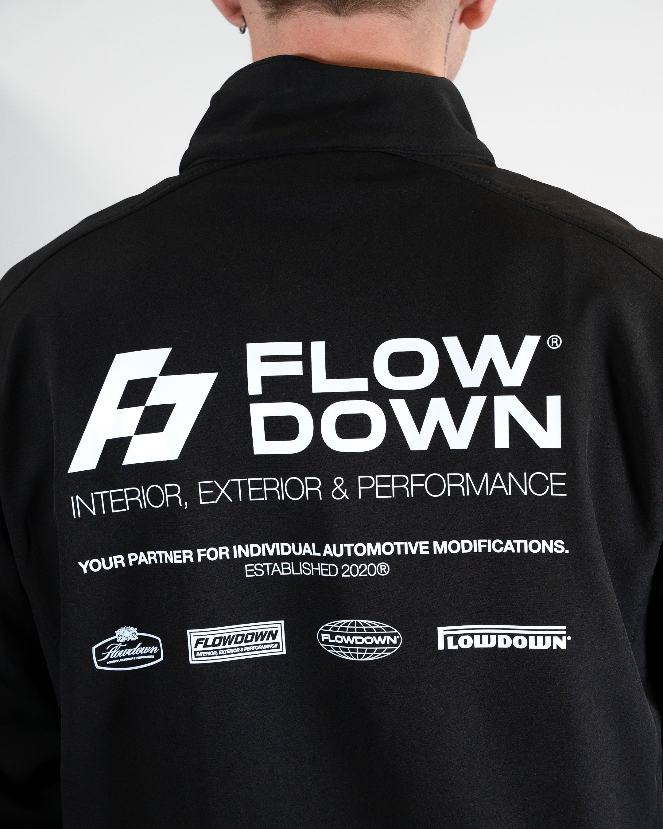 FLOW DOWN® Pitlane Softshell Jacket   FLOW DOWN®