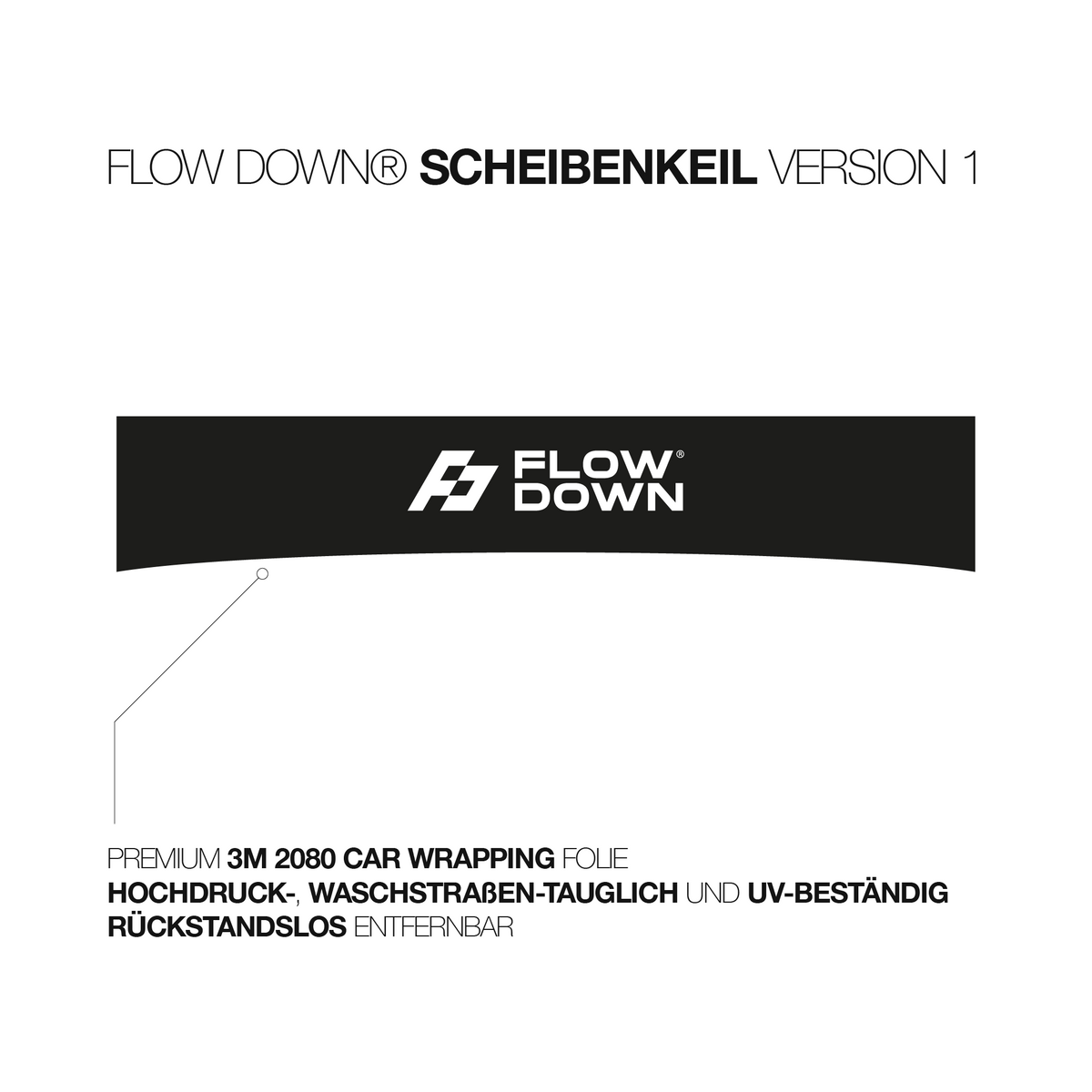 FLOW DOWN® Scheibenkeil V.1   FLOW DOWN®