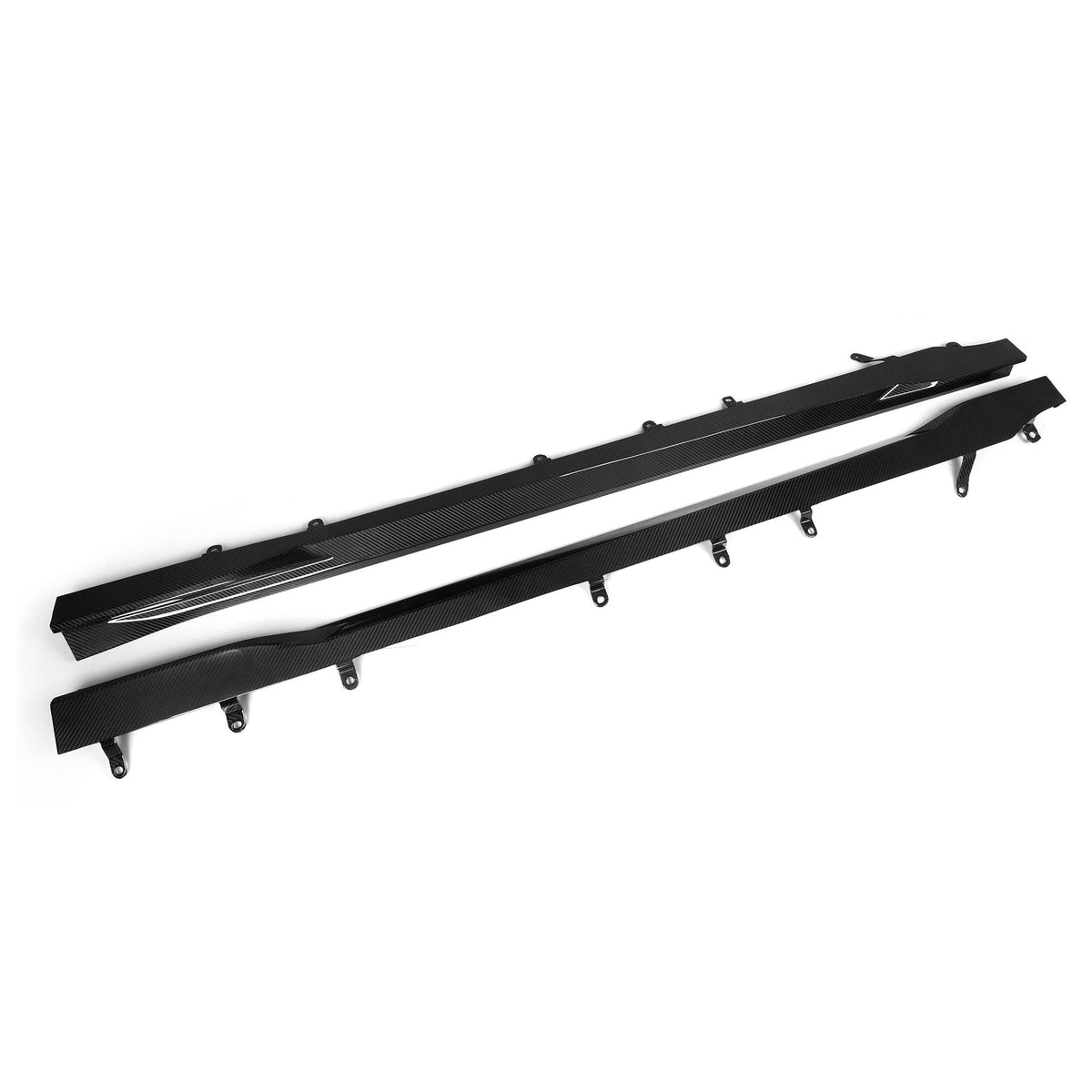 Seitenschweller aus PrePreg Carbon für BMW M2 G87   FLOW DOWN®