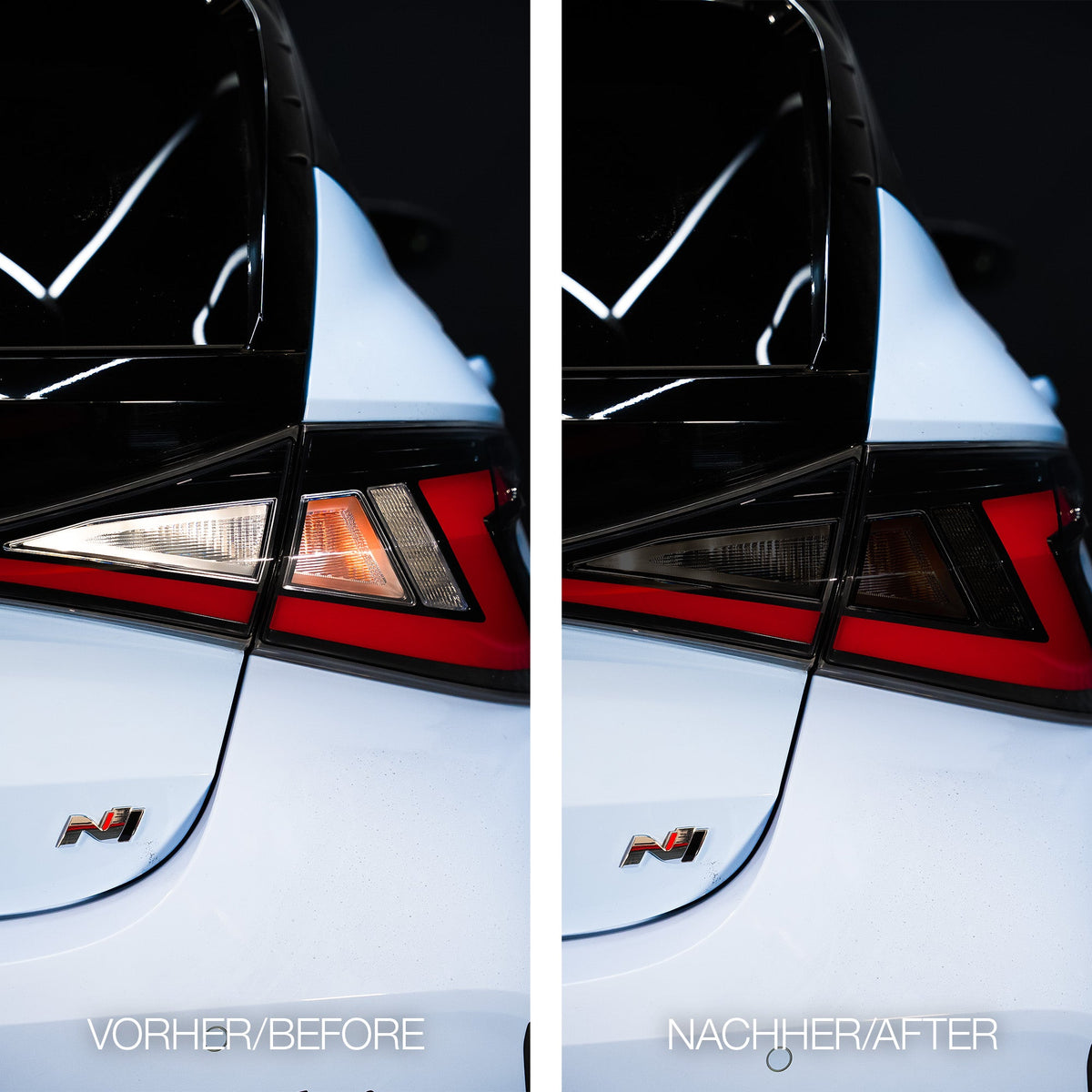 NTECHNIKS Tönungsfolie Rückleuchten für Hyundai I20N   FLOW DOWN®