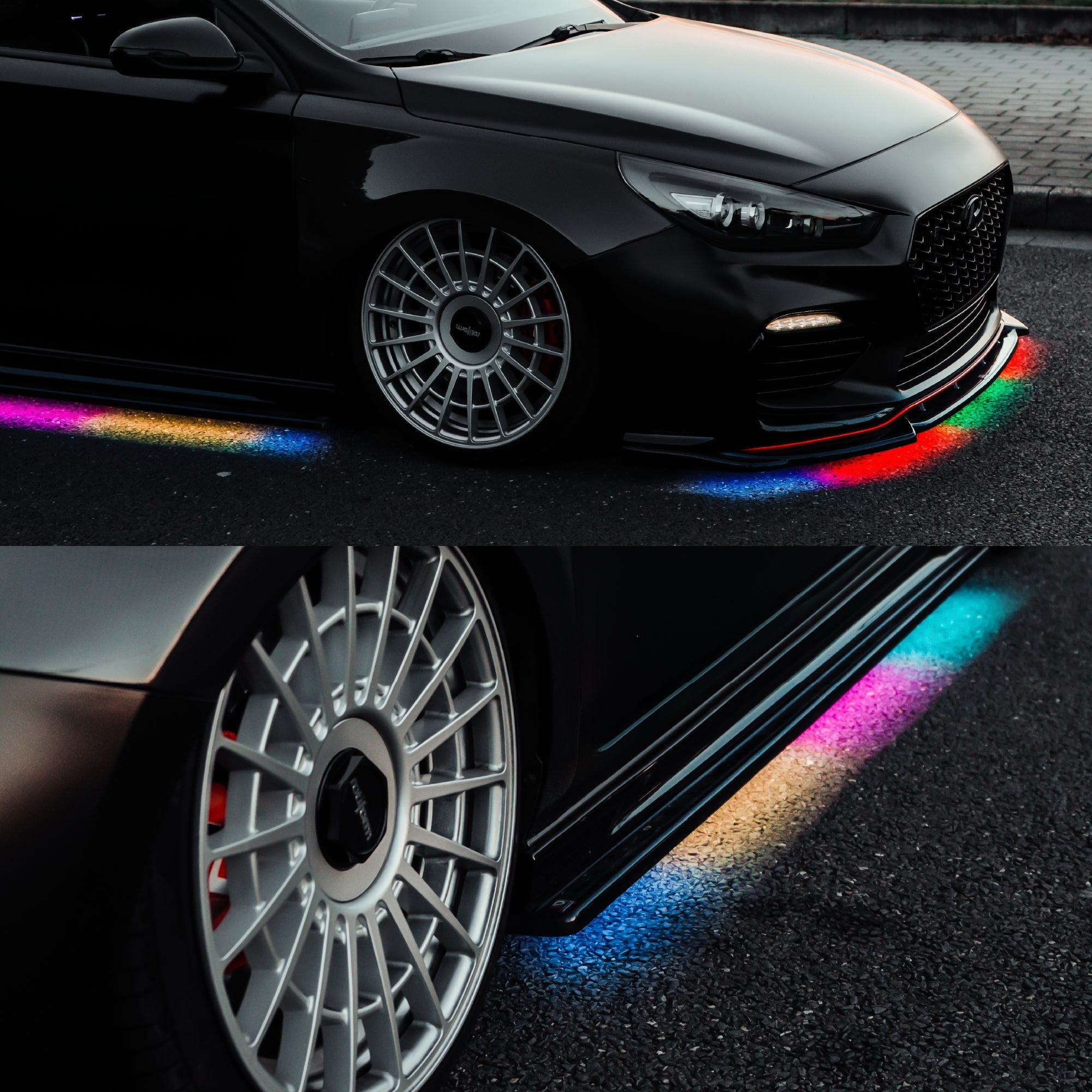 FLOW DOWN® Unterbodenbeleuchtung Rainbow Kit   FLOW DOWN®