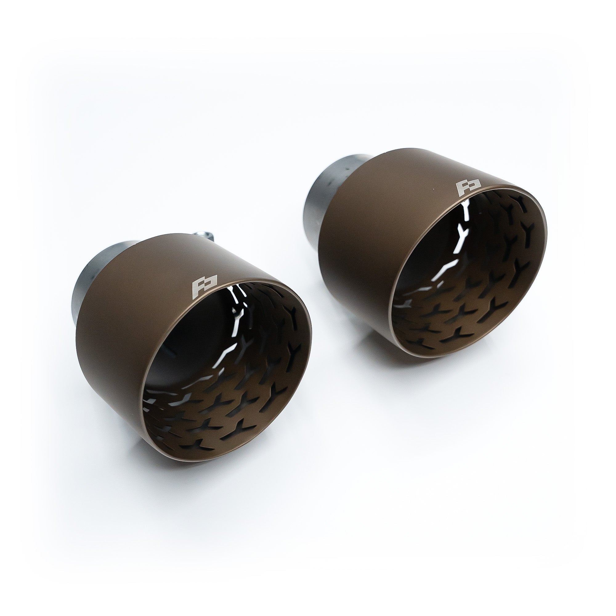 Endrohre 114mm für Hyundai I30N  Arrow-Look-Bronze FLOW DOWN®